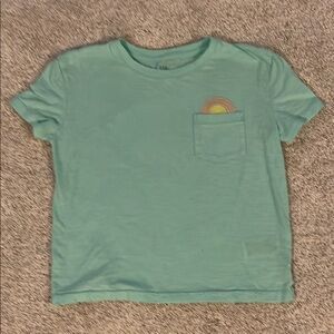 GAP Girls Green Short Sleeve Tee Shirt